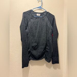 Athleta Heathered Gray Performance Top